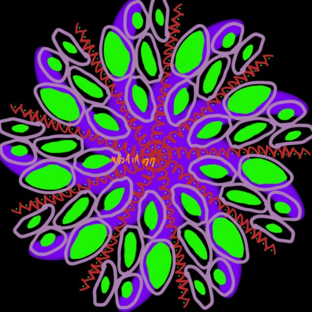 マンダラ／曼荼羅 025（L版写真プリント・光沢） | マンダラ