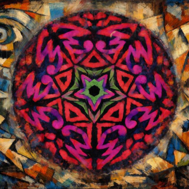 マンダラ／曼荼羅 023（L版写真プリント・光沢） | マンダラアート画廊